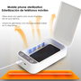 DAM DMAC0036 Caja Esterilizadora Portátil con Luz Ultravioleta y Aromaterapia