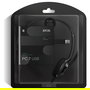 EPOS Sennheiser PC 7 USB Auriculares PC para VoIP y Oficina, Micrófono Boom con Cancelación de Ruido, Monoaural, Conector USB-A, Alámbrico, Frecuencia 42-17000 Hz, Negro