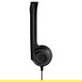 EPOS Sennheiser PC 7 USB Auriculares PC para VoIP y Oficina, Micrófono Boom con Cancelación de Ruido, Monoaural, Conector USB-A, Alámbrico, Frecuencia 42-17000 Hz, Negro