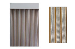 Cinta Duero Cortina de Puerta Nº 2 Miel Transparente 90x210 cm