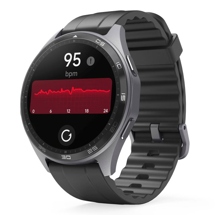 Hama Smartwatch 7010 Negro - Pantalla Amoled, GPS, Pulsómetro, SpO2