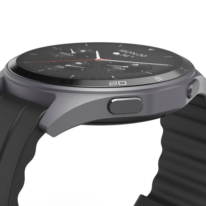 Hama Smartwatch 7010 Negro - Pantalla Amoled, GPS, Pulsómetro, SpO2