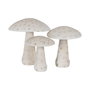 Figura Seta Beige Metal 51 X 51 X 58 cm