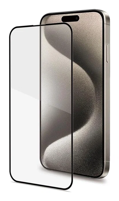 Celly FULLGLASS1081BK Protector de Pantalla para Apple iPhone 16 Pro Max, Resistente a Rayones y Golpes, Negro Transparente, 1 Pieza Celly FULLGLASS1081BK Protector de Pantalla para Apple iPhone 16 Pro Max, Resistente a Rayones y Golpes, Negro Transparente, 1 Pieza