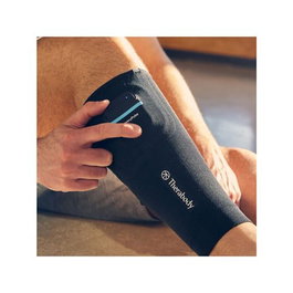 THERABODY TB02788-01 Calf Sleeve S Manga de Compresión para Pierna con Vibración y Germanio