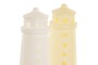 DKD Home Decor Decoracion Luminosa Basicos Blanco Crema 5 x 12 x 5 cm 12 Unidades
