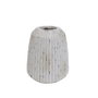 DKD Home Decor Jarrón Magnesia Blanco 28,5x28,5x32,5 cm