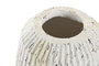 DKD Home Decor Jarrón Magnesia Blanco 28,5x28,5x32,5 cm