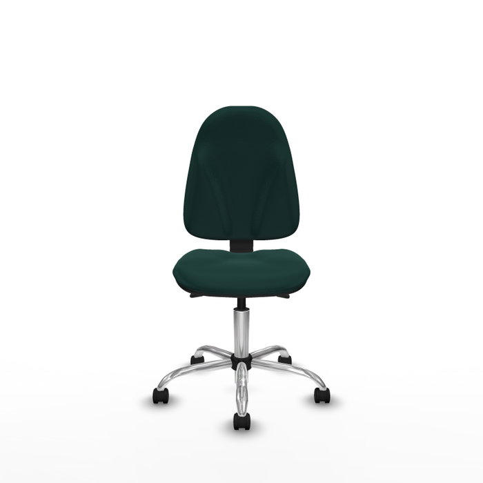 PIQUERAS Y CRESPO Silla de oficina Algarra con mecanismo Asincro, Verde botella PIQUERAS Y CRESPO Silla de oficina Algarra con mecanismo Asincro, Verde botella