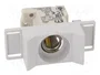 ETI POLAM Base de fusible D01 para raíl DIN 16A 400VAC 1 polo