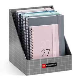 Miquelrius Agenda Anual 2027 Basic Calm con Espiral y Tapa Extra