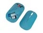 LEITZ Ratón Óptico Inalámbrico Dual Cosy SurTrack Azul