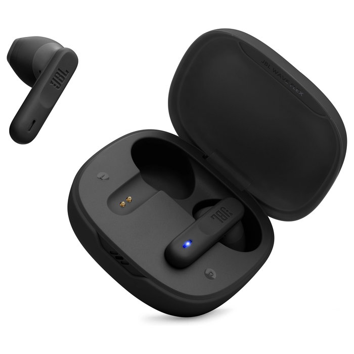 JBL Wave Flex Auriculares In-Ear Inalámbricos TWS con Bluetooth 5.2, Negro JBL Wave Flex Auriculares In-Ear Inalámbricos TWS con Bluetooth 5.2, Negro
