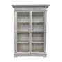 DKD Home Decor Vitrina India 1c25 Blanco 140 x 55 x 209 cm