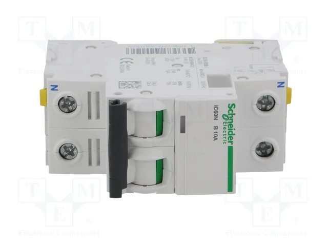 SCHNEIDER ELECTRIC Interruptor magnetotérmico iC60N 10A 1+N 6kA
