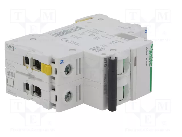 SCHNEIDER ELECTRIC Interruptor magnetotérmico iC60N 10A 1+N 6kA