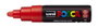Uni ball POSCA Marcador PC-7M Rojo Punta Forma de Bala