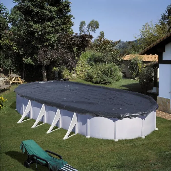 Gre Cubierta de invierno para piscina ovalada de 610 x 410 cm