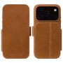Dbramante1928 Copenhagen Funda con tapa de cuero para Apple iPhone 17 Pro Max, Marrón