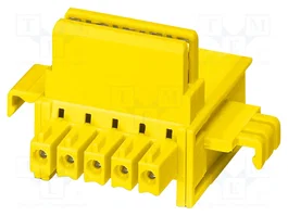 PHOENIX CONTACT ME 22,5 TBUS 1,5/ 5-ST-3,81 YE Conector de E/S