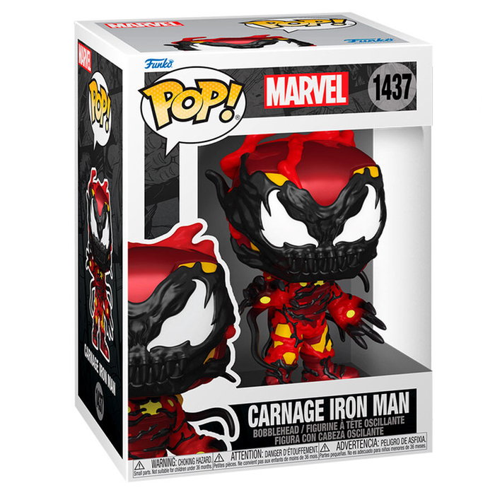 FUNKO Figura POP Marvel Carnage Iron Man FUNKO Figura POP Marvel Carnage Iron Man