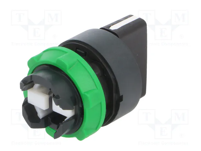 SCHNEIDER ELECTRIC Interruptor rotativo Harmony XB5 de 3 posiciones, negro