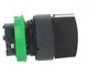 SCHNEIDER ELECTRIC Interruptor rotativo Harmony XB5 de 3 posiciones, negro