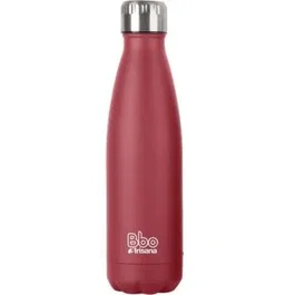 Irisana Termo Bbo7.500 Acero Inoxidable con Funda Rojo 500ml