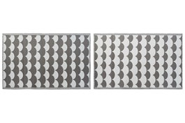 DKD Home Decor Alfombra PP 120x180 cm Ondas Surtido de 2