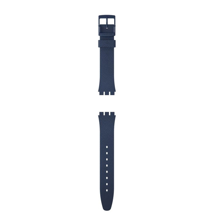 Swatch Correa de Silicona Azul 17mm ACSO28N702 Swatch Correa de Silicona Azul 17mm ACSO28N702