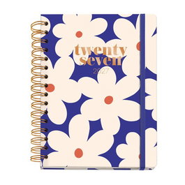 Agenda Anual (2026-27) Miquelrius 18 Meses Wire-O Tapa Extra Plus 4º 156X213 S/V Apais. Bold Daisy