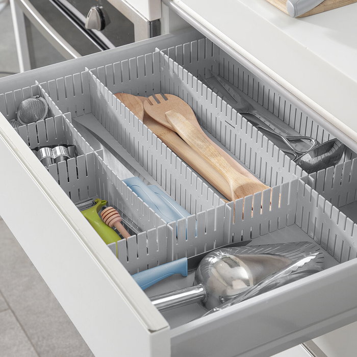 Inde Organizador De Cajones Ajustable Condor (16 Unidades) Inde Organizador De Cajones Ajustable Condor (16 Unidades)