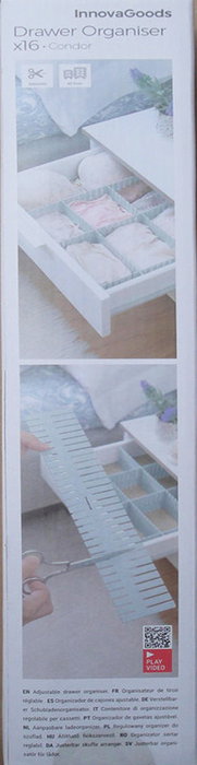 Inde Organizador De Cajones Ajustable Condor (16 Unidades) Inde Organizador De Cajones Ajustable Condor (16 Unidades)