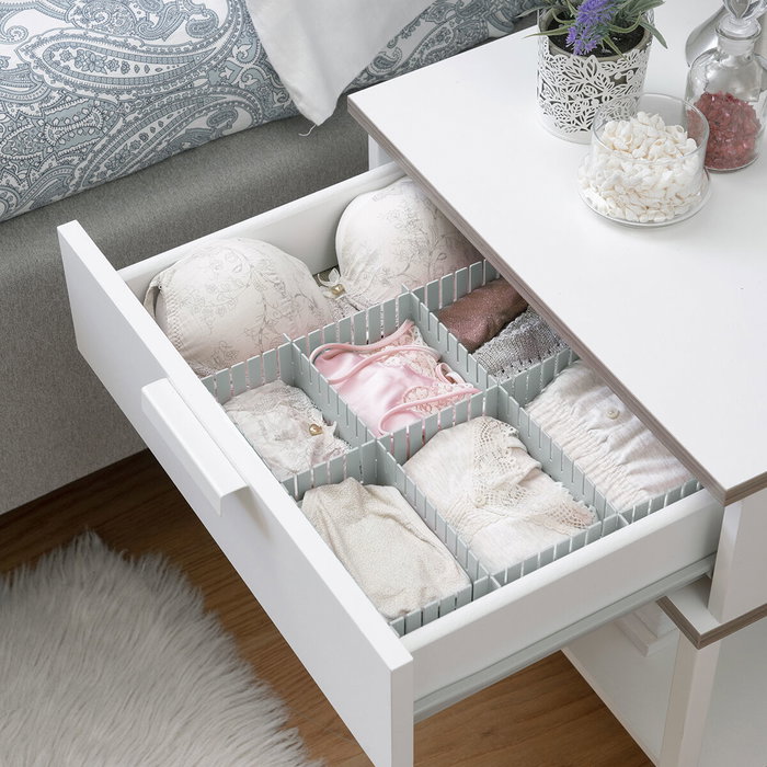 Inde Organizador De Cajones Ajustable Condor (16 Unidades) Inde Organizador De Cajones Ajustable Condor (16 Unidades)