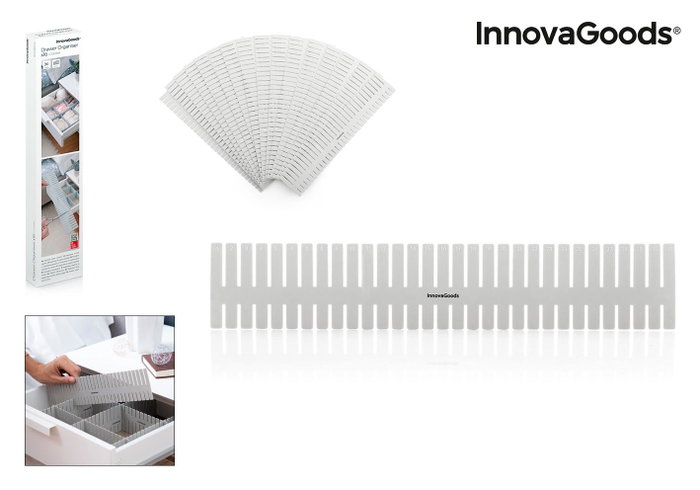 Inde Organizador De Cajones Ajustable Condor (16 Unidades) Inde Organizador De Cajones Ajustable Condor (16 Unidades)