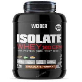 Weider Isolate Whey 100 Cfm Chocolate 2Kg Proteína Aislada de Suero de Leche