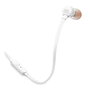 JBL Auriculares In-Ear con Micrófono - Blanco