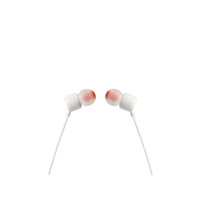 JBL Tune 110 Auriculares Intrauditivos con Micrófono Blanco