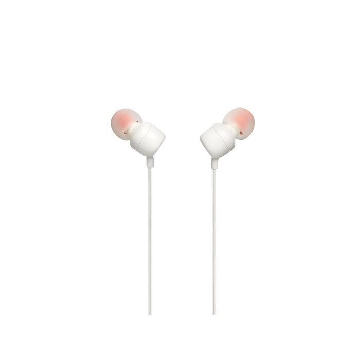 JBL Tune 110 Auriculares Intrauditivos con Micrófono Blanco