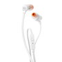 JBL Tune 110 Auriculares Intrauditivos con Micrófono Blanco
