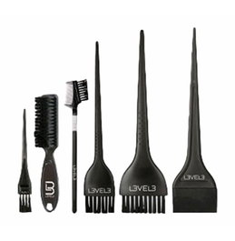 L3Vel3 Set de 6 Peines para Aplicar Tinte
