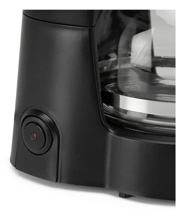 Orbegozo CG 4206 Cafetera de Filtro y Goteo Semi-automática, Capacidad de 6 Tazas (0.6L), Filtro Permanente, Apagado Automático, Placa Calorífica, Color Negro