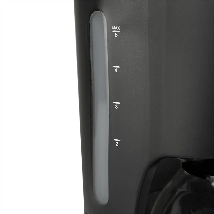 Orbegozo CG 4206 Cafetera de Filtro y Goteo Semi-automática, Capacidad de 6 Tazas (0.6L), Filtro Permanente, Apagado Automático, Placa Calorífica, Color Negro