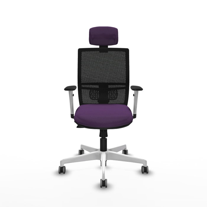 PIQUERAS Y CRESPO Silla de oficina Yunquera Morada con mecanismo Sincro/Traslack PIQUERAS Y CRESPO Silla de oficina Yunquera Morada con mecanismo Sincro/Traslack