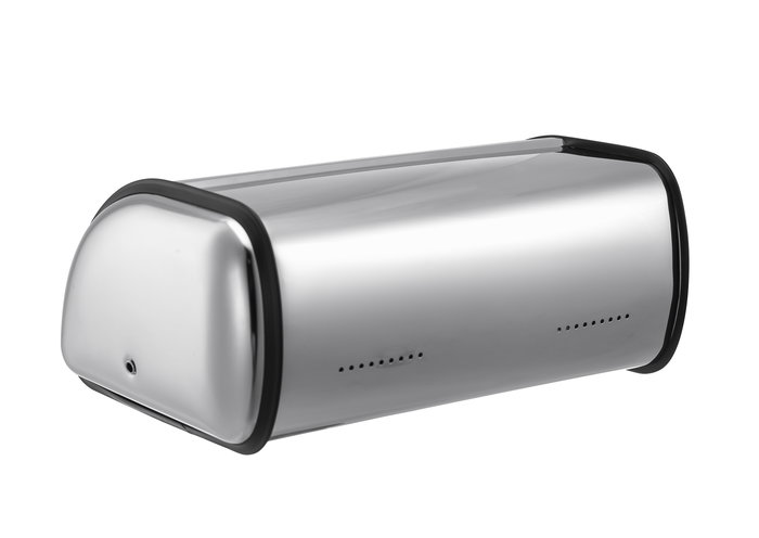 Quttin Panera Metal con Tapa 35.5 cm x 23 cm x 14.5 cm (6 Unidades)