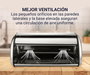Quttin Panera Metal con Tapa 35.5 cm x 23 cm x 14.5 cm (6 Unidades)