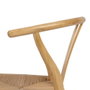 Silla Natural Madera de Olmo Decoración 56 X 48 X 78 cm