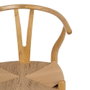 Silla Natural Madera de Olmo Decoración 56 X 48 X 78 cm