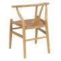 Silla Natural Madera de Olmo Decoración 56 X 48 X 78 cm