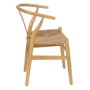 Silla Natural Madera de Olmo Decoración 56 X 48 X 78 cm